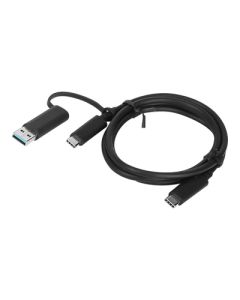 Câble Hybrid USB-C avec câble USB-A
