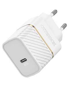 Chargeur mural Otterbox USB-C 30W blanc