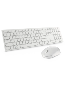 Ensemble clavier et souris sans fil blanc