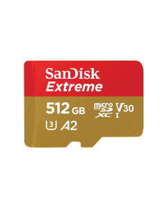 Carte MicroSD 512Go XC V30